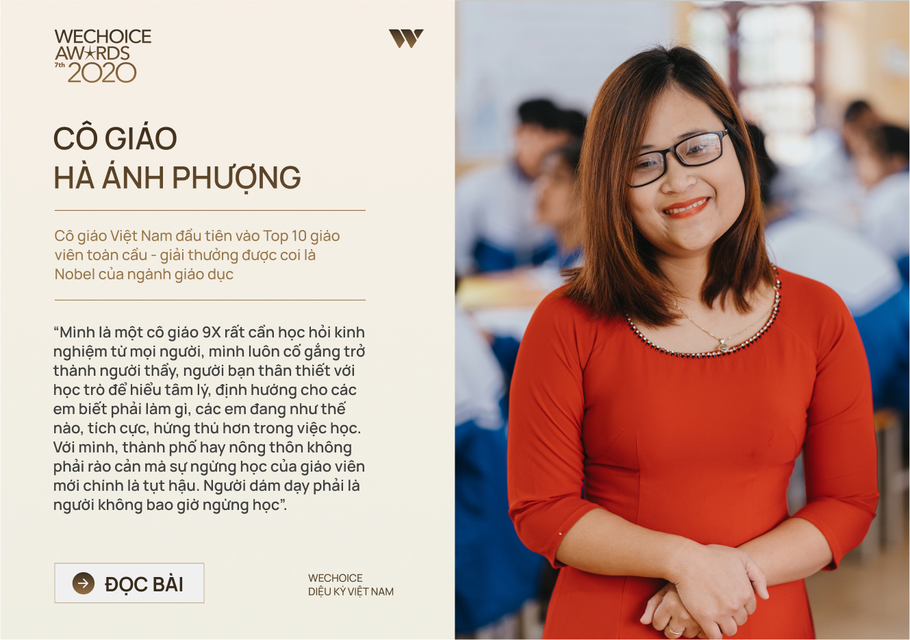 20 đề cử nhân vật truyền cảm hứng của WeChoice Awards 2020: Những câu chuyện tạo nên Diệu kỳ Việt Nam - Ảnh 16.