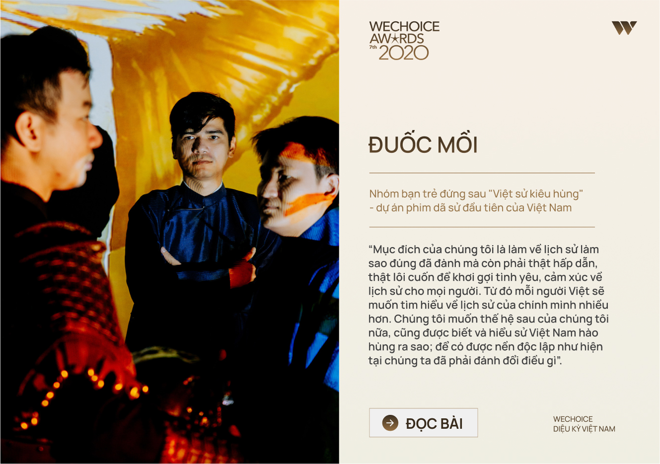20 đề cử nhân vật truyền cảm hứng của WeChoice Awards 2020: Những câu chuyện tạo nên Diệu kỳ Việt Nam - Ảnh 19.