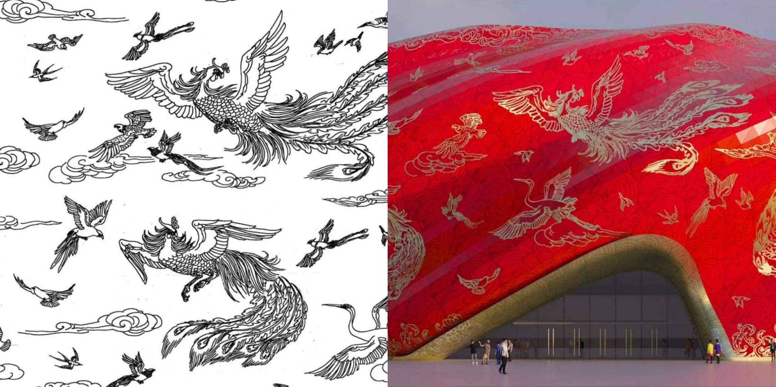 Công trình kiến trúc xấu nhất Trung Quốc khiến dân mạng cười mệt: Vừa loè loẹt gây nhức mắt lại u ám hệt như lối vào cõi âm - Ảnh 3.