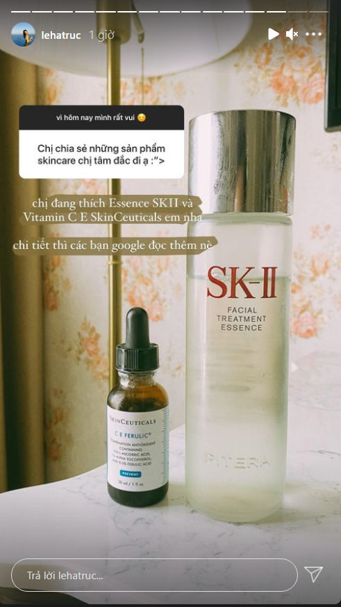 Bản sao Hà Tăng hé lộ 2 món skincare tâm đắc: Hóa ra là siêu phẩm chống lão hóa đỉnh cao mà nàng 30 nào cũng cần - Ảnh 2. Bản sao Hà Tăng hé lộ 2 món skincare tâm đắc: Hóa ra là siêu phẩm chống lão hóa đỉnh cao mà nàng 30 nào cũng cần - Ảnh 2.