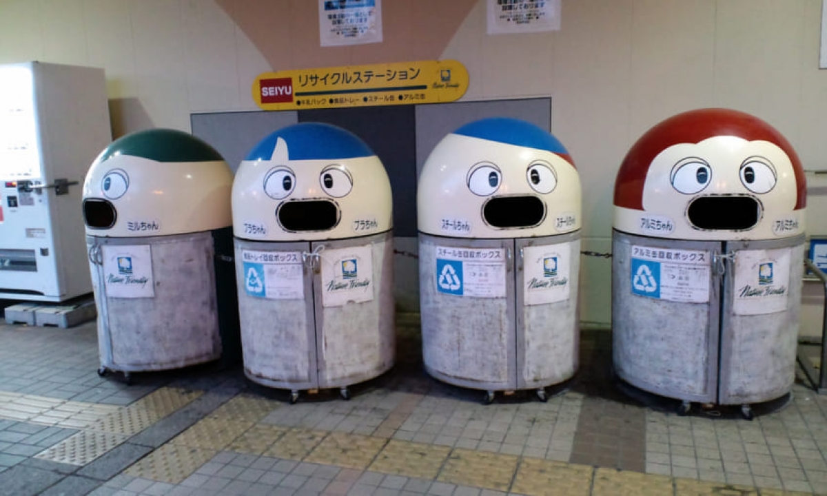 Văn hóa phân loại rác thải sinh hoạt của người Nhật - Ảnh 1.