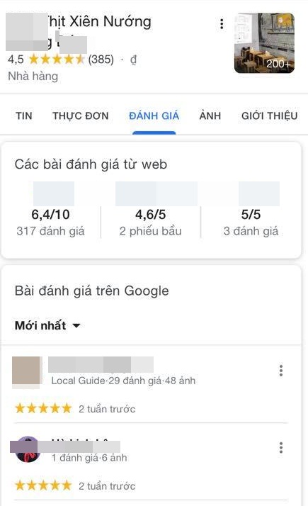 Google và Foody đồng loạt xóa nhiều đánh giá của khách về quán thịt xiên nướng Chùa Láng chửi mắng shipper - Ảnh 3.