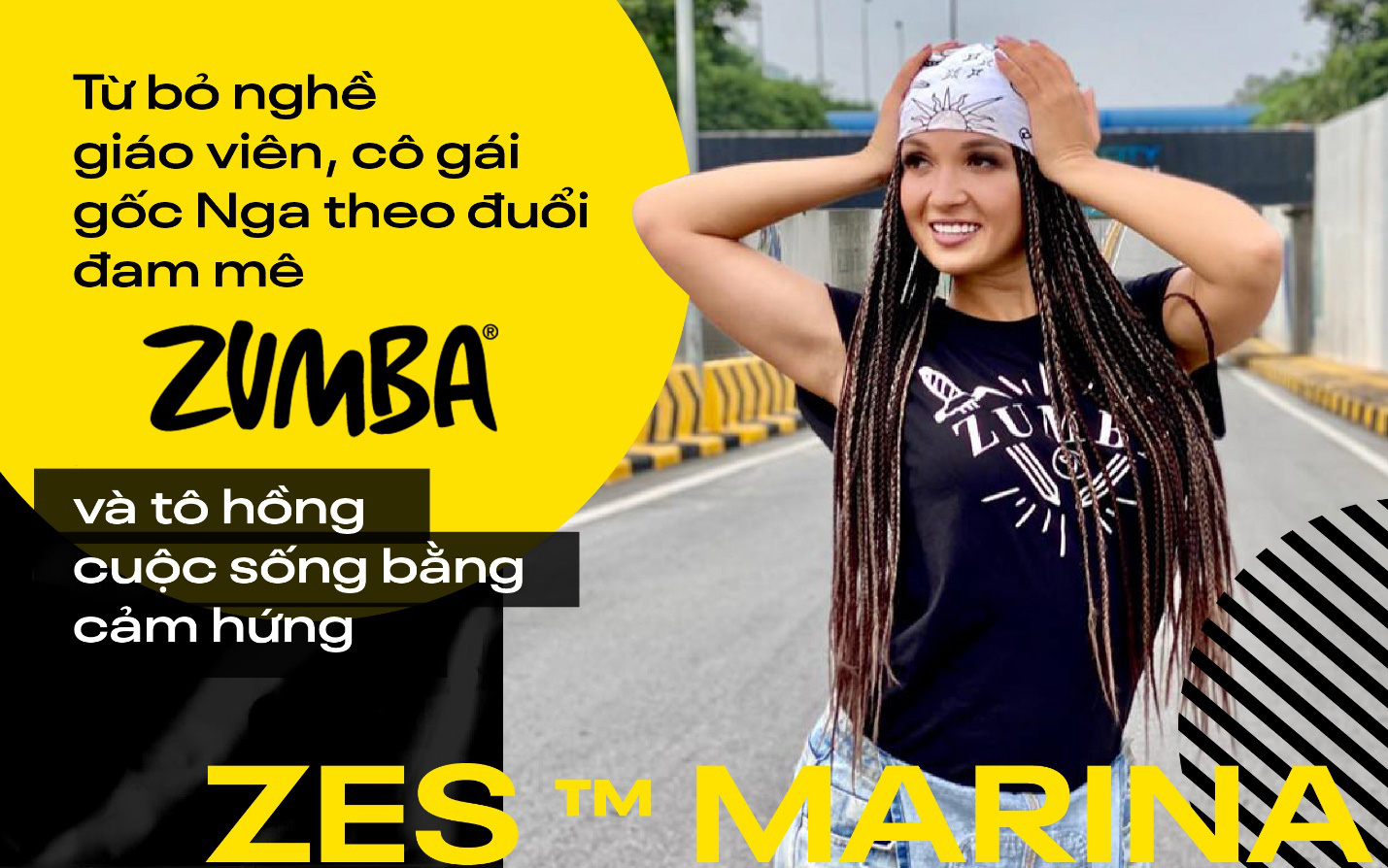 Từ bỏ nghề giáo viên, cô gái gốc Nga theo đuổi đam mê Zumba® và tô hồng cuộc sống bằng cảm hứng - Ảnh 1. Từ bỏ nghề giáo viên, cô gái gốc Nga theo đuổi đam mê Zumba® và tô hồng cuộc sống bằng cảm hứng - Ảnh 1.