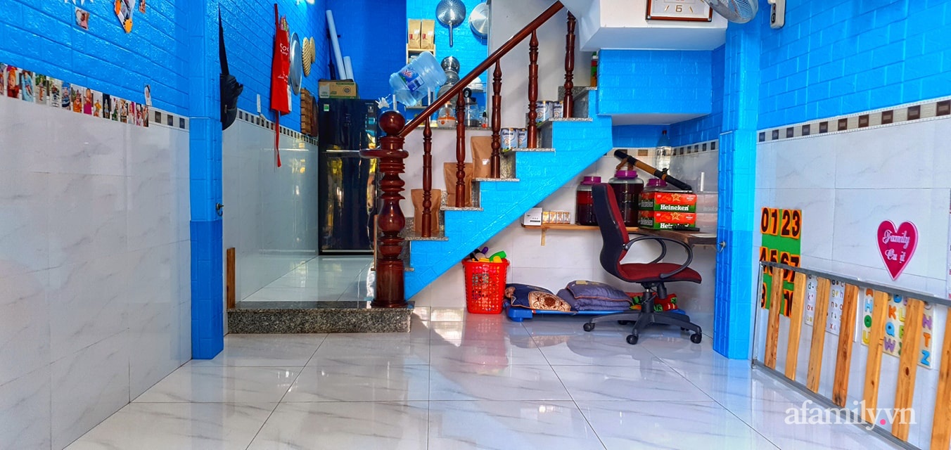 Nhà trong ngõ 27m² decor siêu gọn nhờ sắp xếp không gian khoa học của ông bố trẻ Sài Gòn - Ảnh 3.