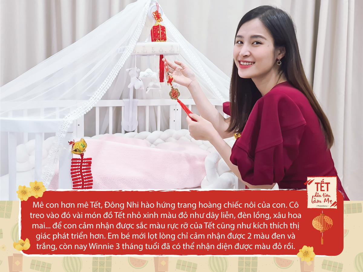 Tết đầu tiên làm mẹ của Đông Nhi: Dù bối rối nhưng luôn yêu con theo cách của riêng mìnhTết đầu tiên làm mẹ ‘lạ lẫm’ nhưng chứa cả biển trời yêu thương của Đông Nhi - Ảnh 3.