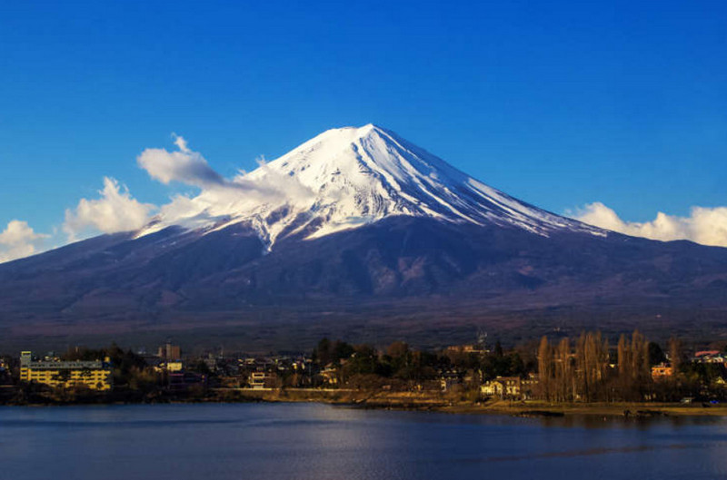 Hình Nền Cảnh đẹp: Bối Cảnh Núi Phú Sĩ Với Những đám Mây Hùng Vĩ Bay Vút  Trên Bầu Trời, Đẹp Hình Nền, Trên Hình Nền, N Hình Nền, HD và Nền