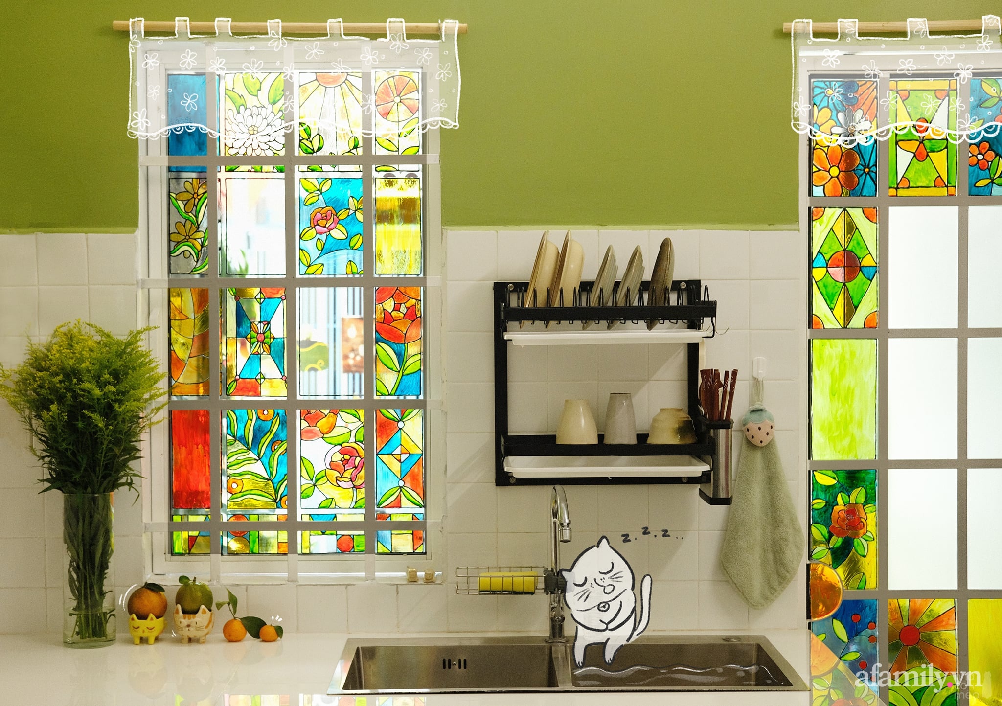 Vẽ và tô màu đồ dùng nhà bếp | Cooking utensils painting for kids toddelrs  | Sunny Colours ☆ - YouTube