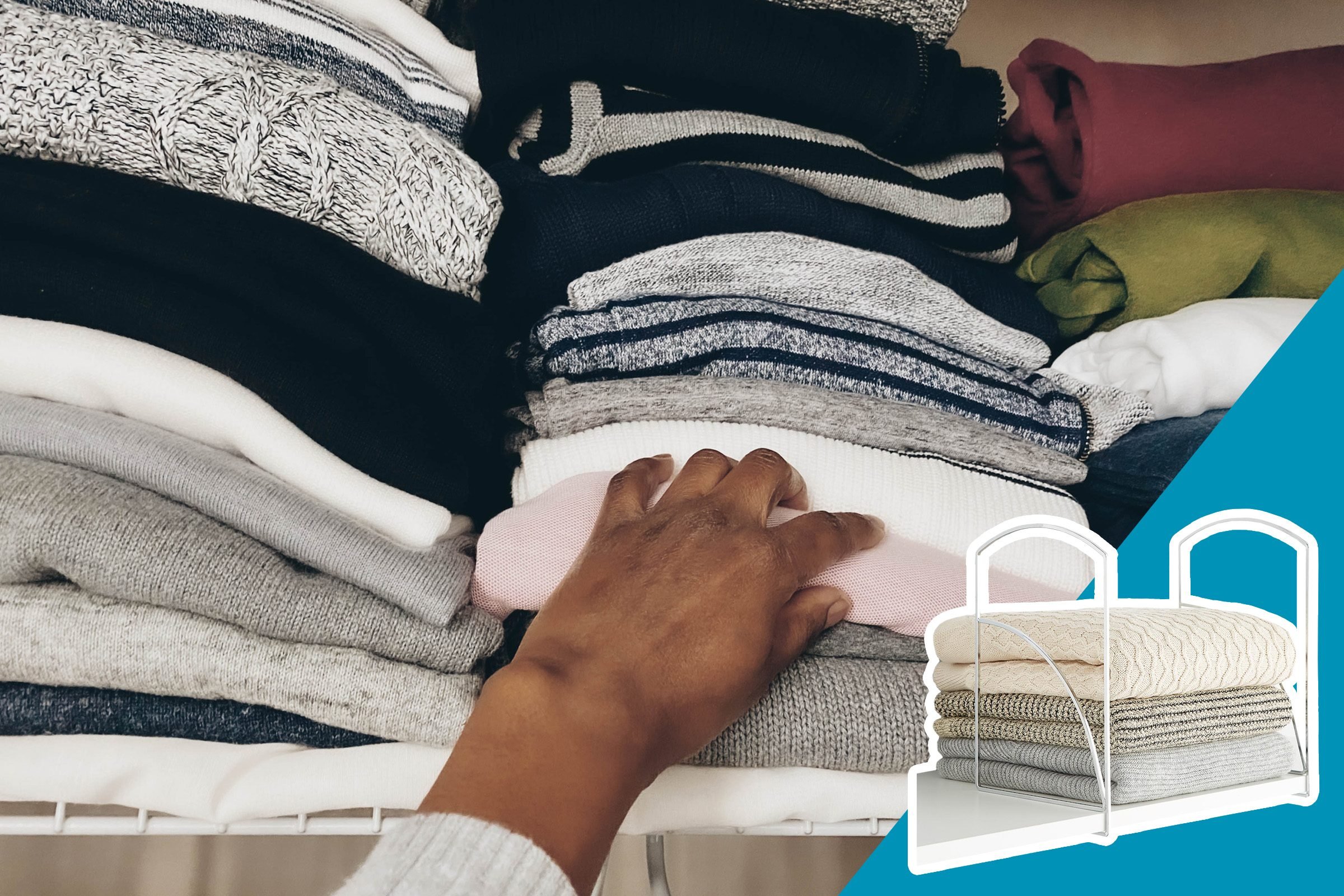15 mẹo giúp tủ quần áo của bạn luôn gọn gàng, ngăn nắp và thời trang - Ảnh 6.