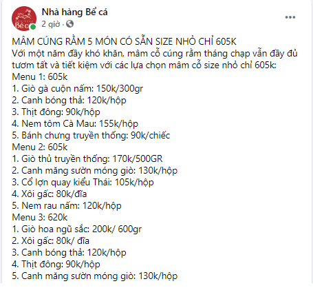 4 địa chỉ có dịch vụ đặt mâm cỗ tiễn ông Công ông Táo lên chầu trời giao tận nhà cho người bận rộn chỉ từ 600.000 đồng - Ảnh 2.