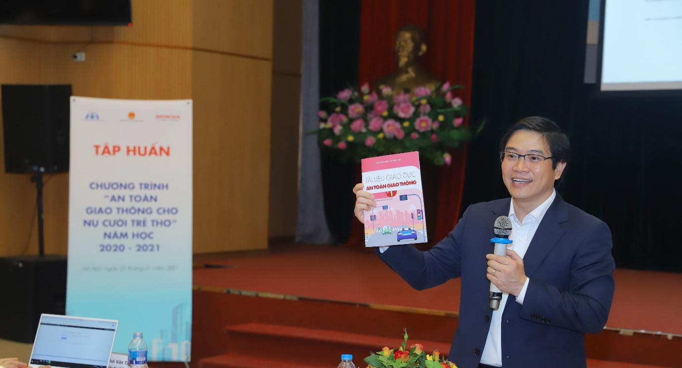 Chương trình giáo dục “An toàn giao thông cho nụ cười trẻ thơ” năm học 2020 – 2021 dành cho học sinh Tiểu học - Ảnh 1. Chương trình giáo dục “An toàn giao thông cho nụ cười trẻ thơ” năm học 2020 – 2021 dành cho học sinh Tiểu học - Ảnh 1.