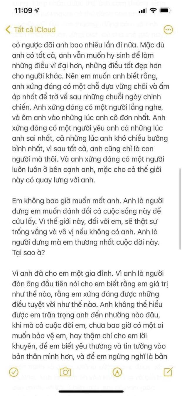 Full bức thư tỏ tình được cho là của Hải Tú gửi Sơn Tùng: &quot;Em có sai không nếu em hạnh phúc bên anh kể cả khi biết mình là nguyên nhân khiến cuộc tình hai người tan vỡ&quot; - Ảnh 2.