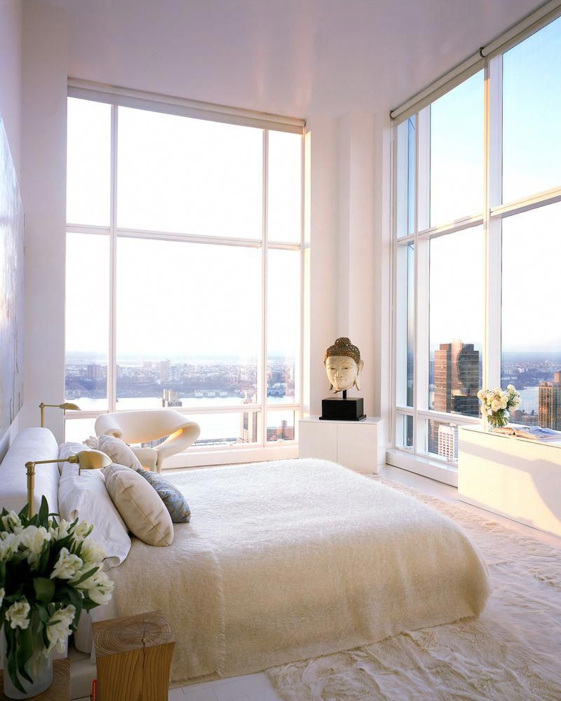 13 gợi ý thiết kế tường kính cho phòng ngủ để hưởng trọn tầm nhìn tuyệt đẹp bên ngoài - Ảnh 3.