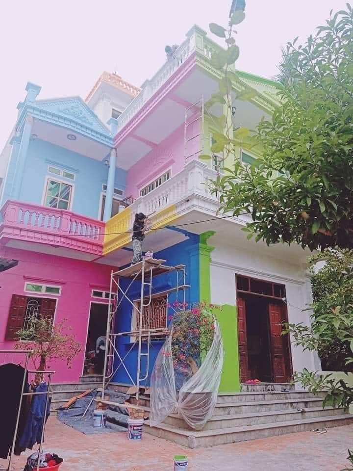 Những ngôi nhà đẹp Những ngôi nhà có màu sơn đẹp nhất Trong kiến ​​trúc hiện đại