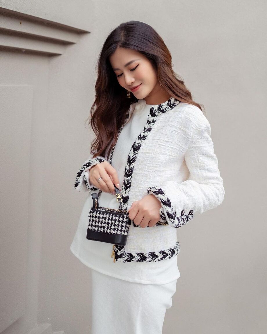 Học cách sao Việt diện áo khoác vải tweed để vừa hack dáng đỉnh cao mà điểm sang chảnh cũng tăng vù vù - Ảnh 10. Học cách sao Việt diện áo khoác vải tweed để vừa hack dáng đỉnh cao mà điểm sang chảnh cũng tăng vù vù - Ảnh 10.