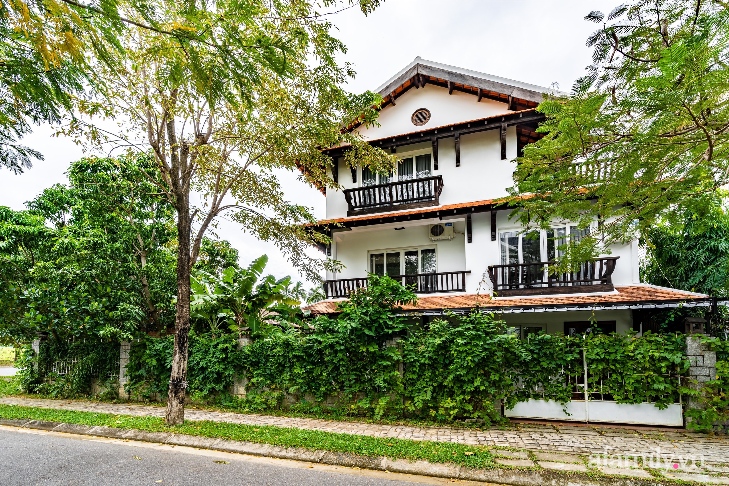 Căn nhà vườn xây 10 năm vẫn đẹp hút mắt với nội thất gỗ và cây xanh quanh nhà ở Nha Trang - Ảnh 3.