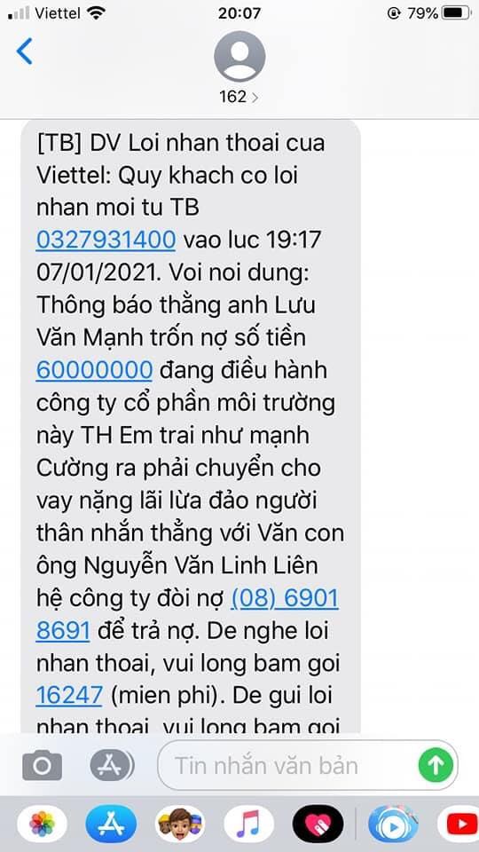  Giám đốc doanh nghiệp phát điên vì bị khủng bố đòi nợ  - Ảnh 2.