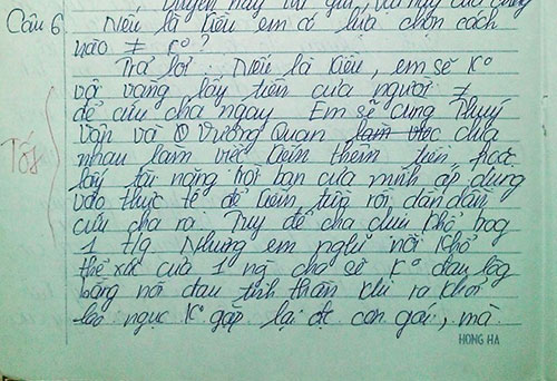 Được hỏi: &quot;Nếu là Thúy Kiều em có lựa chọn nào khác&quot;, nữ sinh ở Hà Nội chia sẻ thẳng thắn khiến giáo viên ngỡ ngàng, cho ngay điểm 9 - Ảnh 1.