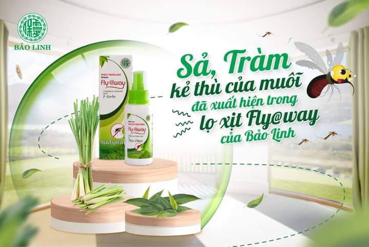 Những điều cần biết về bình xịt tinh dầu đuổi muỗi Fly@way của Công ty Đông Nam Dược Bảo Linh - Ảnh 3. Những điều cần biết về bình xịt tinh dầu đuổi muỗi Fly@way của Công ty Đông Nam Dược Bảo Linh - Ảnh 3.