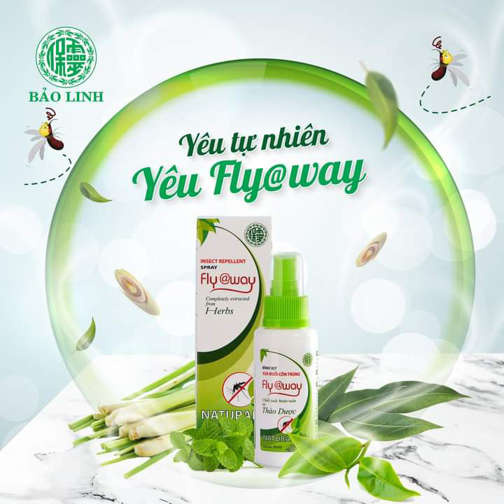 Những điều cần biết về bình xịt tinh dầu đuổi muỗi Fly@way của Công ty Đông Nam Dược Bảo Linh - Ảnh 5. Những điều cần biết về bình xịt tinh dầu đuổi muỗi Fly@way của Công ty Đông Nam Dược Bảo Linh - Ảnh 5.