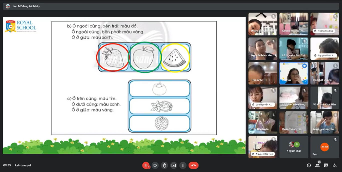 Royal School không ngừng đổi mới trong giảng dạy trực tuyến cho học sinh lớp 1 - Ảnh 2.