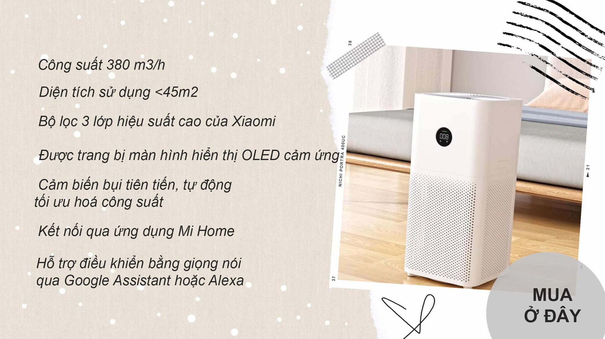 Top 4 món đồ gia dụng đáng đồng tiền bát gạo được chị em tin dùng từ Xiaomi - Ảnh 4.