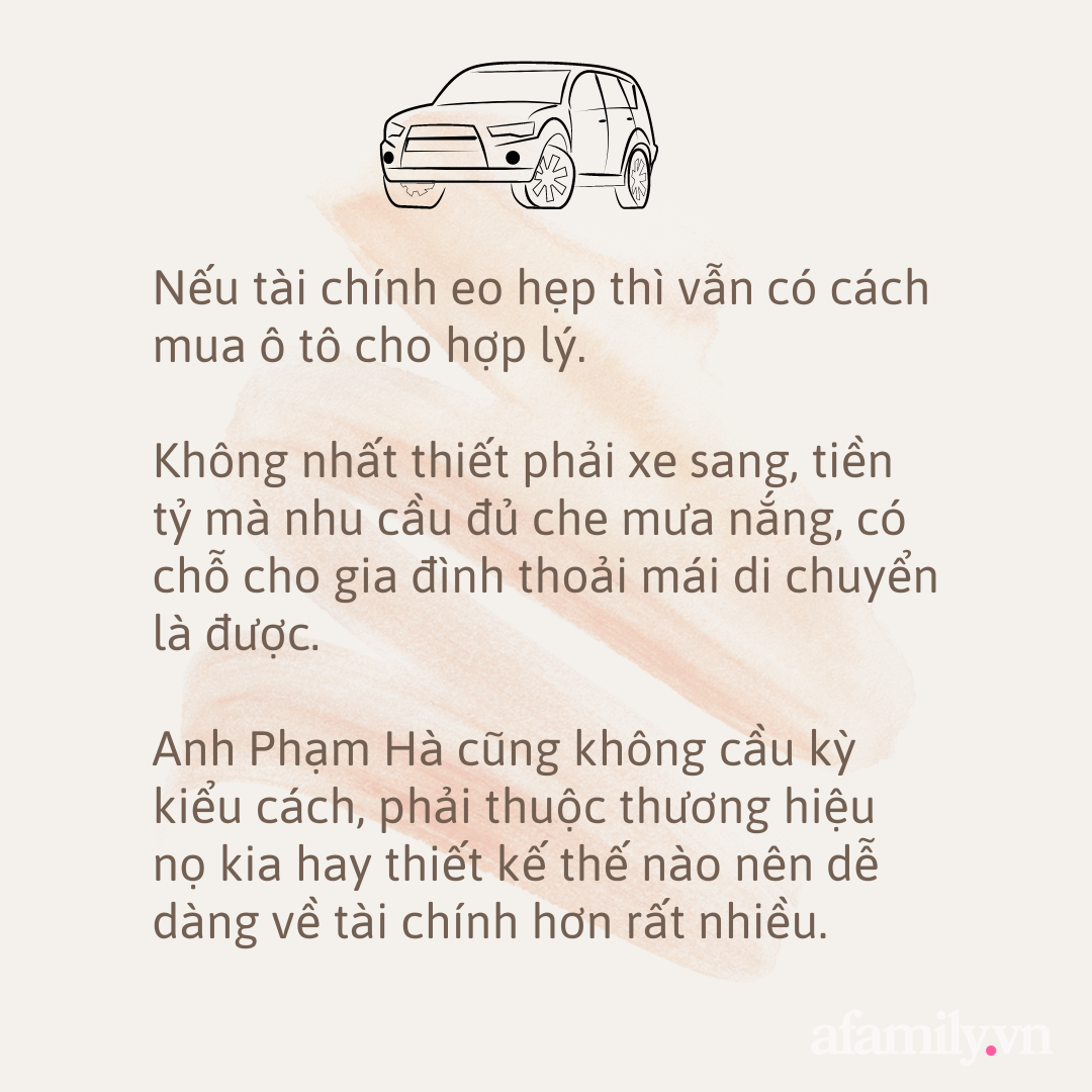 Ông chồng quốc dân và lý do nên mua một chiếc xe ô tô dù là hàng cũ, nghe xong chị em khen không dứt lời  - Ảnh 2.