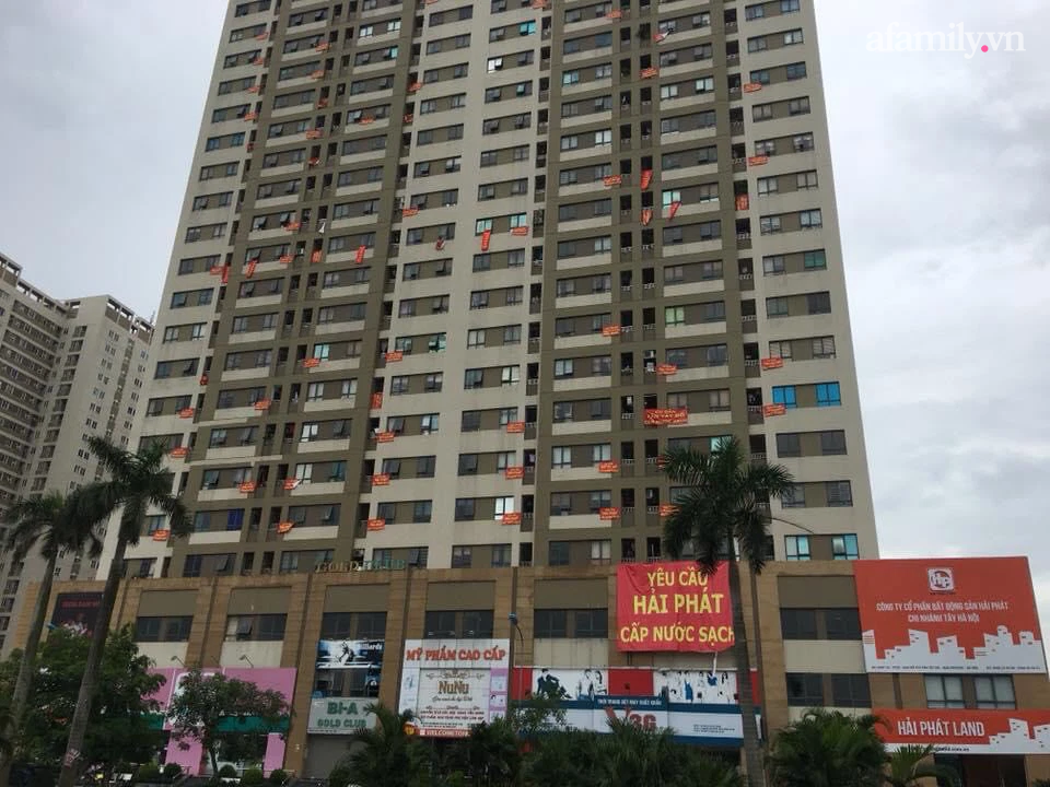 Từng bị mất nước sinh hoạt