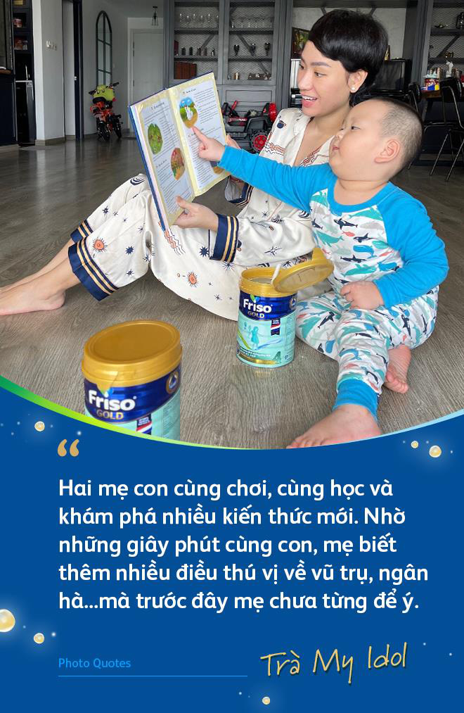 Cùng con khôn lớn – bản nhạc đặc biệt trong hành trình làm mẹ của Trà My Idol - Ảnh 3.