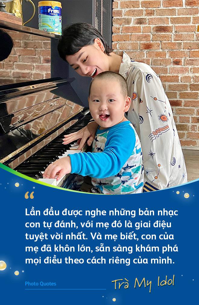 Cùng con khôn lớn – bản nhạc đặc biệt trong hành trình làm mẹ của Trà My Idol - Ảnh 4.