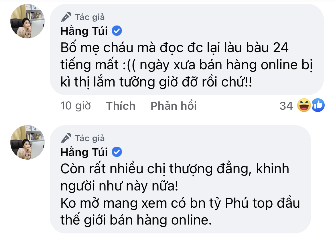 Hội bán hàng online có số má quyết chiến với phát ngôn bán online là học vấn thấp: Có chị 2 bằng ĐH và 4 năm đi Tây đây này! - Ảnh 3.