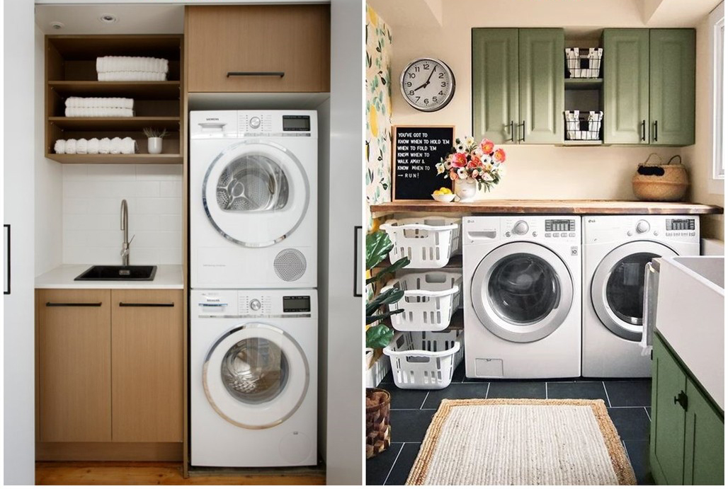 Mách khéo cách thiết kế không gian phòng giặt trong nhà bất chấp không gian lớn hay nhỏ - Ảnh 1.