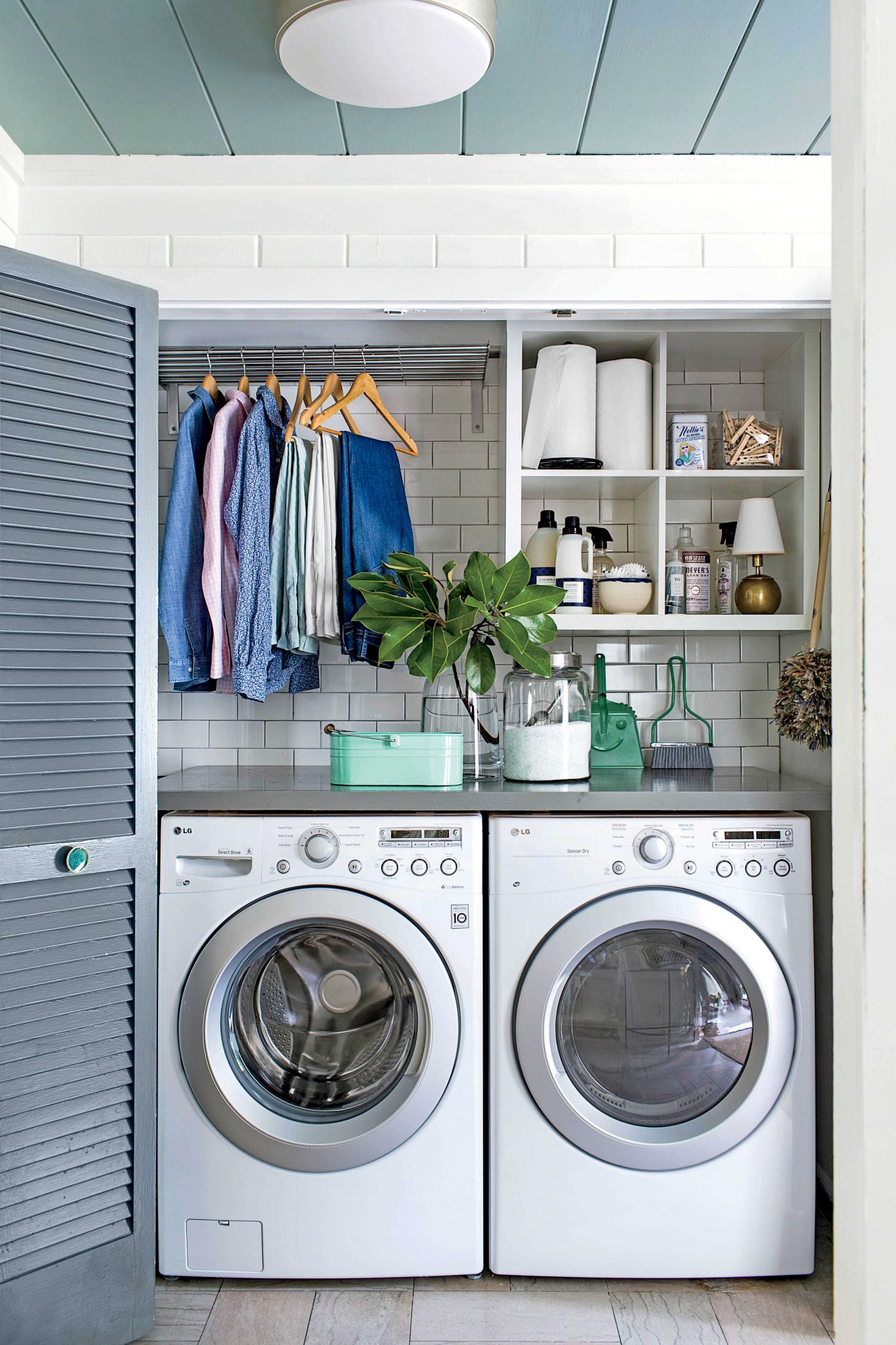 Mách khéo cách thiết kế không gian phòng giặt trong nhà bất chấp không gian lớn hay nhỏ - Ảnh 10.