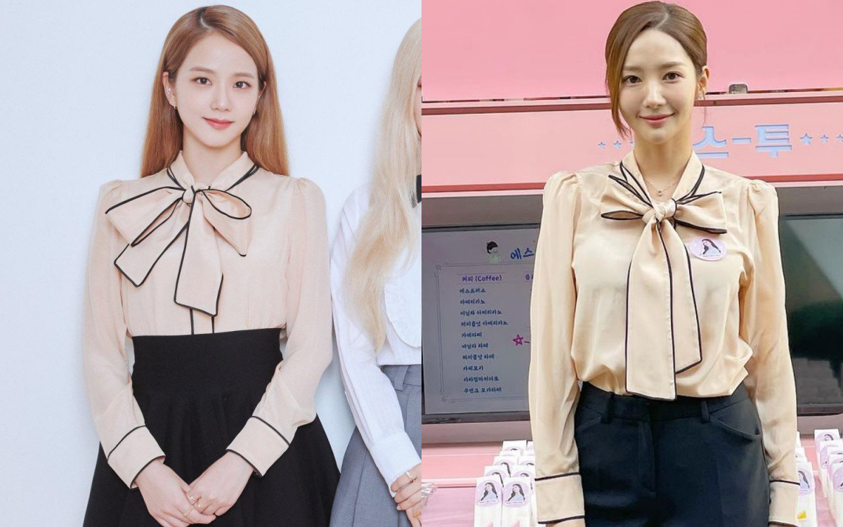 Khéo che eo thô nhưng Jisoo vẫn lép vế Park Min Young về khoản ăn vận hack dáng