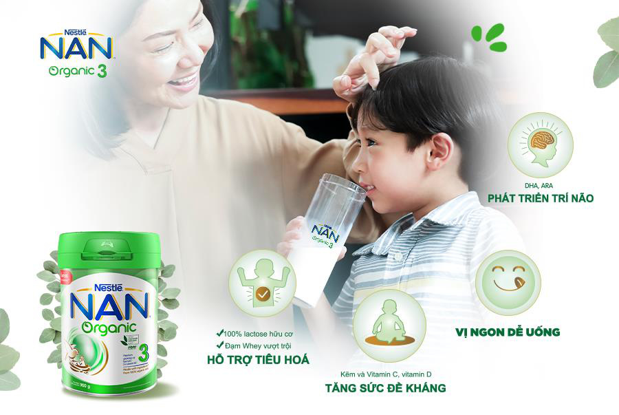 Đâu là sữa chuẩn Organic cho bé phát triển toàn diện, mẹ khỏi âu lo? - Ảnh 1.