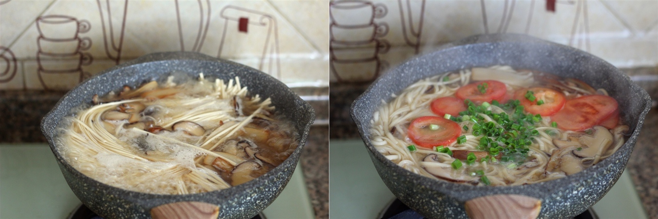 Mùa đông mà ngại ra ngoài ăn sáng, chỉ cần 15 phút cũng nấu được món mì nóng hổi tuyệt ngon này! - Ảnh 7. Mùa đông mà ngại ra ngoài ăn sáng, chỉ cần 15 phút cũng nấu được món mì nóng hổi tuyệt ngon này! - Ảnh 7.