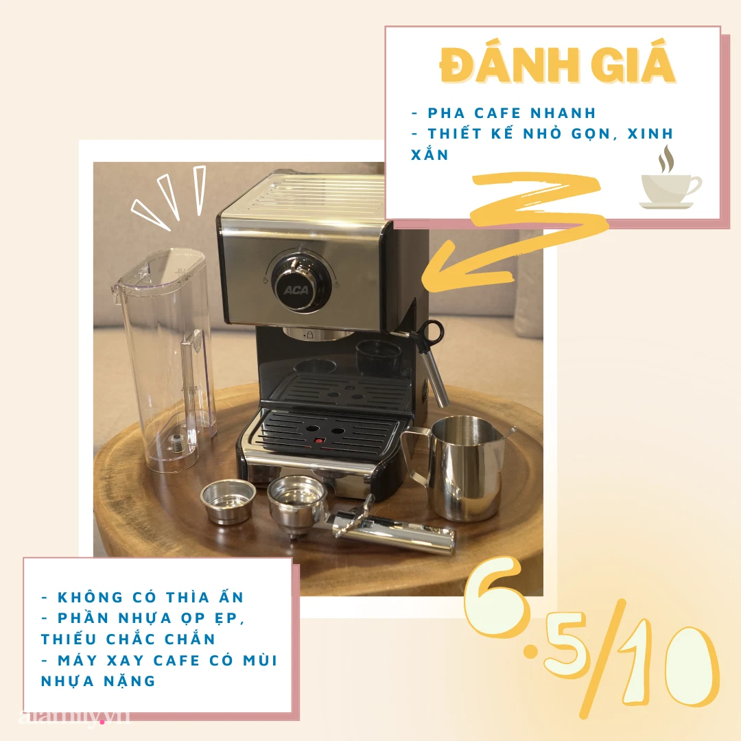 Máy pha cà phê mini - Liệu có thỏa mãn ước mơ tự pha cafe chuẩn nhà hàng của bạn - Ảnh 3.