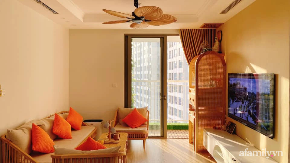 Ghen tị với không gian sống ấm cúng của căn hộ gần 100 mét vuông có phong cách nội thất chẳng thể lỗi thời - Ảnh 1.