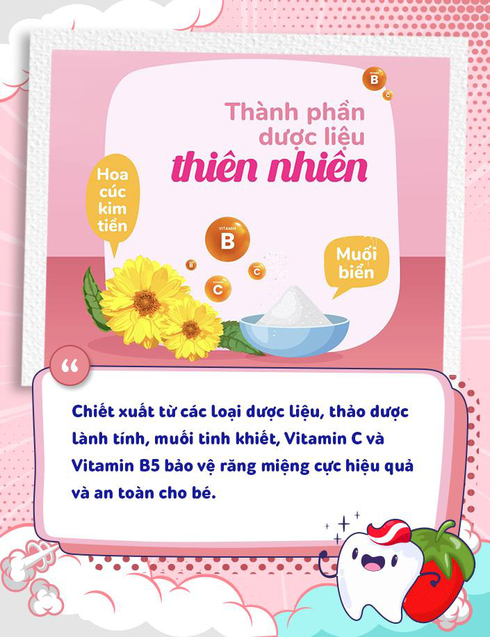 9 lý do mẹ nên chăm sóc răng miệng cho bé bằng kem đánh răng dược liệu - Ảnh 2.