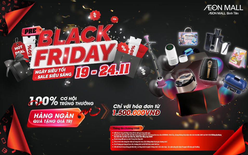 Vui Black Friday sớm, quay thưởng 100% trúng với hàng ngàn quà tặng - Ảnh 1.