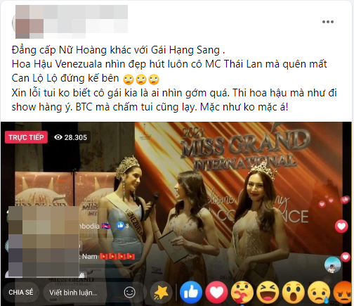 Thùy Tiên bị gọi là Can Lộ Lộ ở Miss Grand International nhưng có người còn ăn mặc "cạn lời" hơn - Ảnh 4.