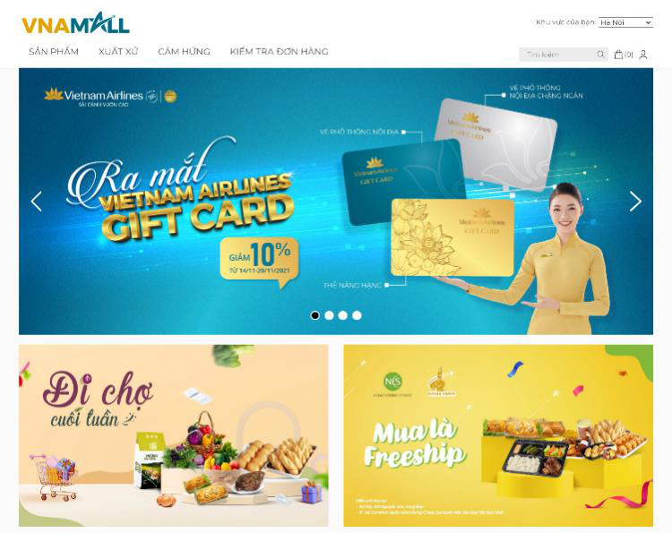Vietnam Airlines ra mắt sàn TMĐT VNAMALL, siêu ưu đãi Black Friday - Ảnh 1. Vietnam Airlines ra mắt sàn TMĐT VNAMALL, siêu ưu đãi Black Friday - Ảnh 1.