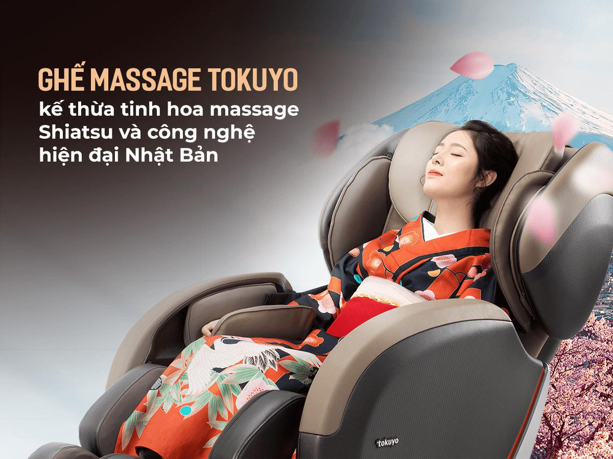 Khám phá kỹ thuật Shiatsu trên ghế massage Tokuyo Nhật Bản - Ảnh 3. Khám phá kỹ thuật Shiatsu trên ghế massage Tokuyo Nhật Bản - Ảnh 3.