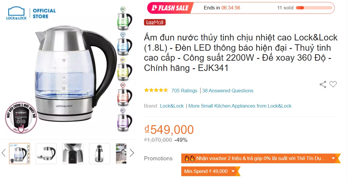 Mua gì hôm nay: Toàn deal sản phẩm gia dụng giảm giá mạnh, chưa tới 5 triệu mà sắm được chiếc máy giặt thương hiệu lớn - Ảnh 14.