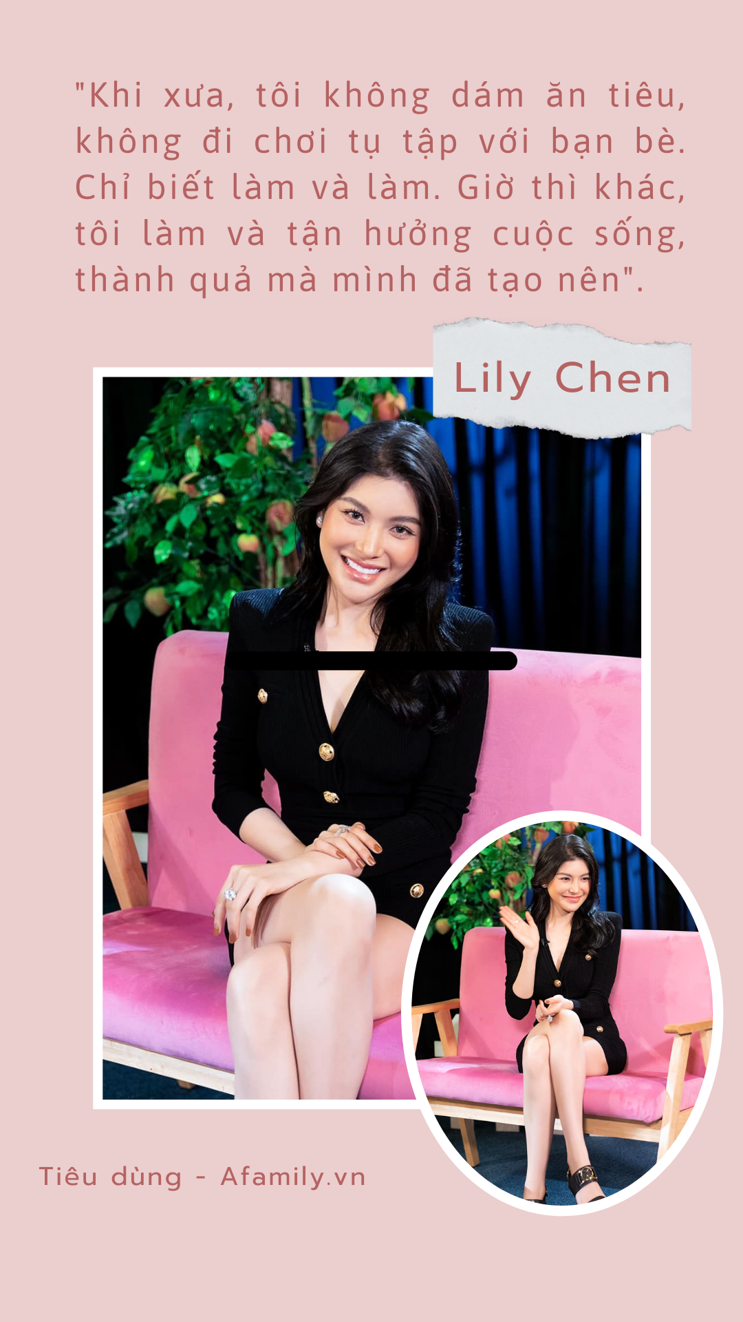 Lily Chen bán son thời Đại học để mua đất, sở thích sắm đồ hiệu và từ thiện lại còn đang xây dựng 