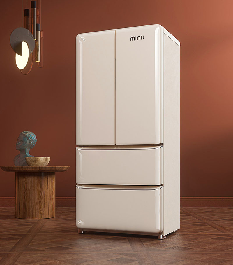 Review nhanh mẫu tủ lạnh gia đình phong cách retro đẹp ngang ngửa Smeg mà giá thì chưa đến một nửa - Ảnh 1.