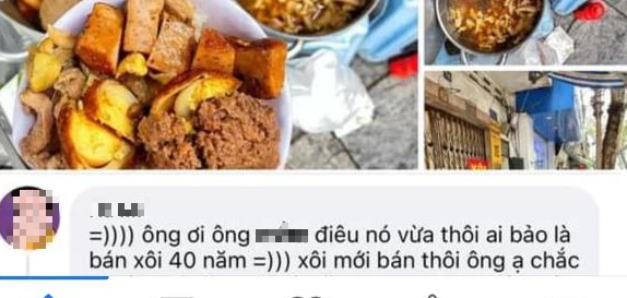 Sự thật về hàng xôi 40 năm ngon - rẻ đang làm netizen tranh cãi dữ dội, hoá ra nguồn cơn từ 1 thanh niên có tài review bốc phét? - Ảnh 2.