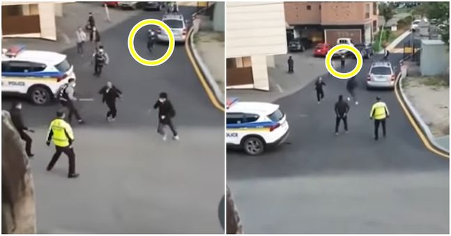 Nữ cảnh sát hoảng loạn chạy trốn khỏi hiện trường chém người khiến dư luận Hàn Quốc sục sôi, tình tiết vụ việc và lời giải thích gây bất bình - Ảnh 3.