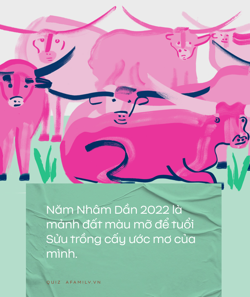 Năm 2022 của tuổi Sửu: Sẵn sàng đổi thay, vận may luôn tới - Ảnh 3.