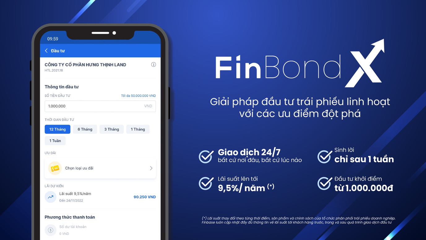 FinBondX: Giải pháp công nghệ giúp đầu tư trái phiếu linh hoạt - Ảnh 1. FinBondX: Giải pháp công nghệ giúp đầu tư trái phiếu linh hoạt - Ảnh 1.