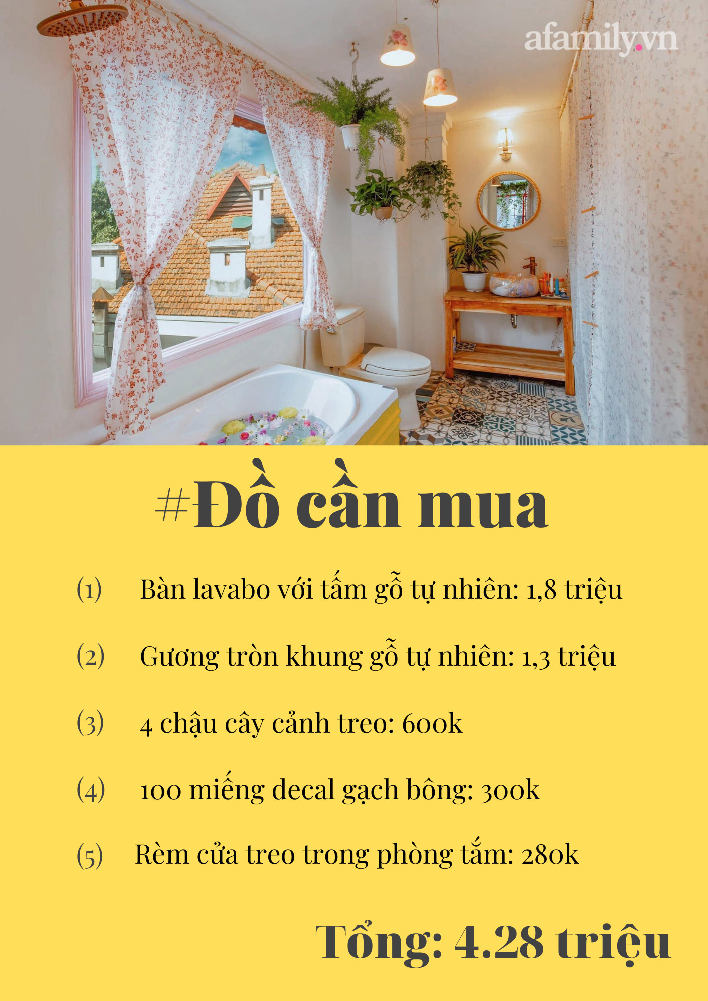 Lấy ý tưởng decor phòng tắm vintage mang đến một cái nhìn mới lạ cho không gian nghỉ ngơi của bạn. Từ những chi tiết vintage trang trí như tủ treo, hộp đựng đồ cũ, hay một chiếc gương trang trí mang tính cổ điển, những ý tưởng này sẽ đem lại không gian ấm áp và đầy tính thẩm mỹ cho căn phòng tắm của bạn. Hãy cùng xem ngay hình ảnh về decor phòng tắm vintage để cập nhật thêm ý tưởng mới cho không gian của mình!